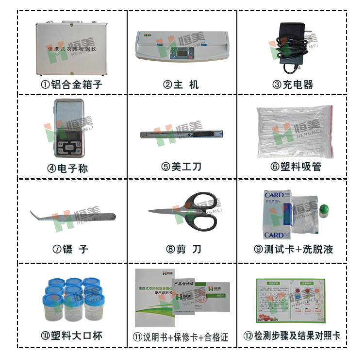 便攜式農藥殘留檢測儀